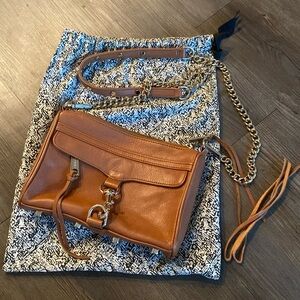 Rebecca Minkoff Mini Mac Almond Crossbody Bag